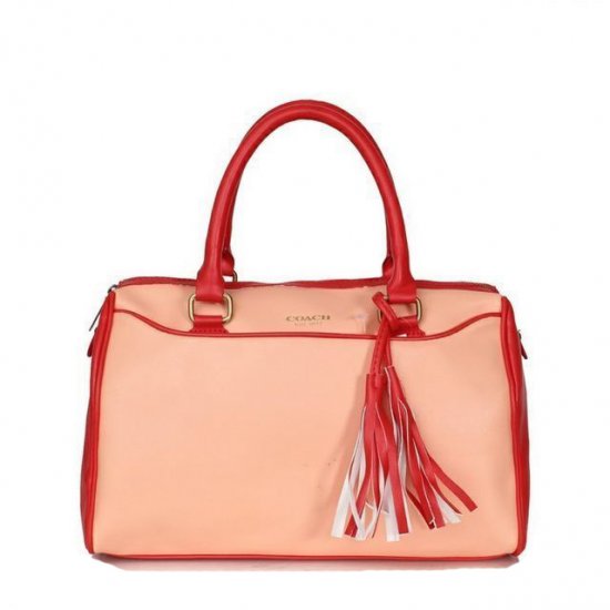 Coach Legacy Haley Medium Red Satchels AEU | Women - Click Image to Close